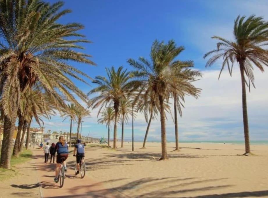 Valencia Atico Playa Patacona. Parking Incluido Apartment ภายนอก รูปภาพ